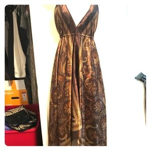 Brown summer dress